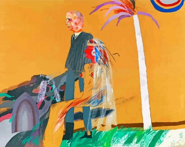 The First Marriage By Hockney Painting By Numbers Kits.jpg