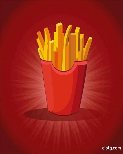 Aesthetic Fries Painting By Numbers Kits.jpg