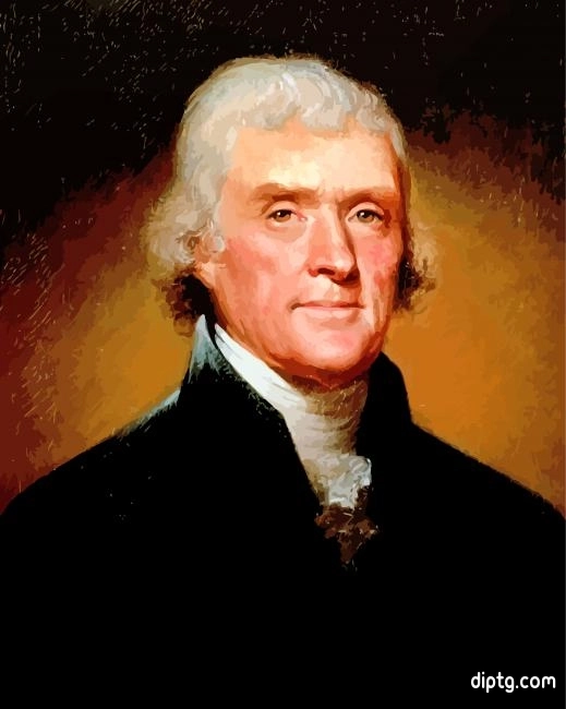 President Thomas Jefferson Painting By Numbers Kits.jpg