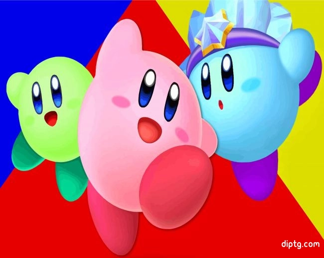 Kirby Fighters Painting By Numbers Kits.jpg