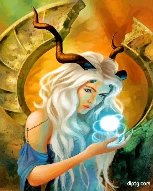 Capricon Zodiac Painting By Numbers Kits.jpg