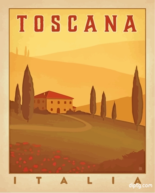 Toscana Italy Painting By Numbers Kits.jpg
