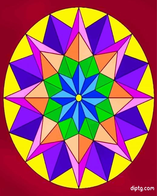 Colourful Mandala Painting By Numbers Kits.jpg