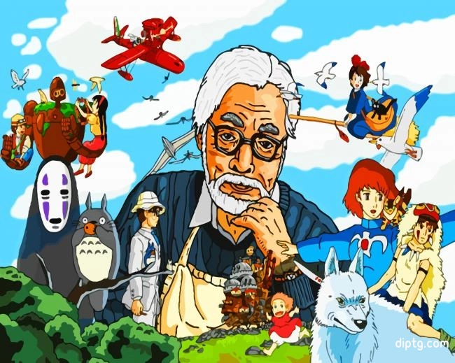 Studio Ghibli Hayao Miyazaki Painting By Numbers Kits.jpg