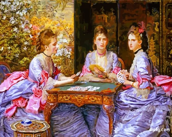 Hearts Are Trumps By Millais Painting By Numbers Kits.jpg