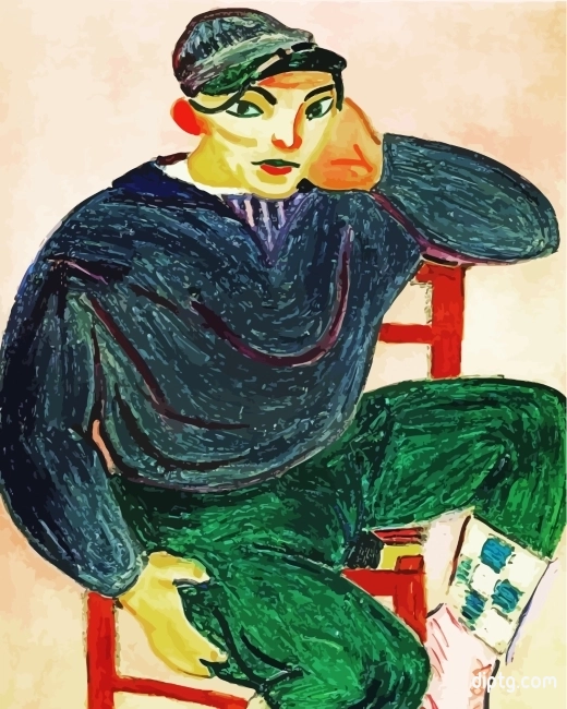 Young Sailor Henri Matisse Painting By Numbers Kits.jpg