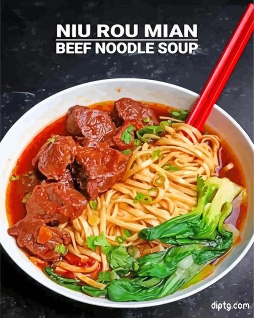 Beef Noodle Soup Painting By Numbers Kits.jpg