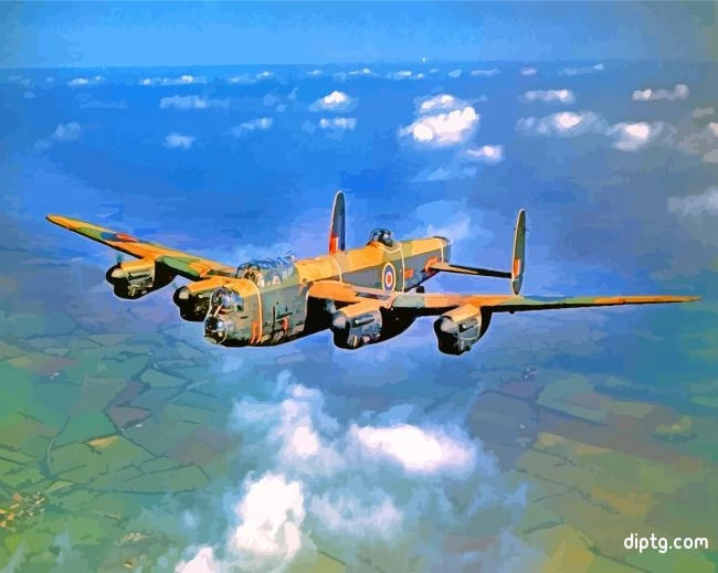 Avro Lancaster Aircraft Painting By Numbers Kits.jpg
