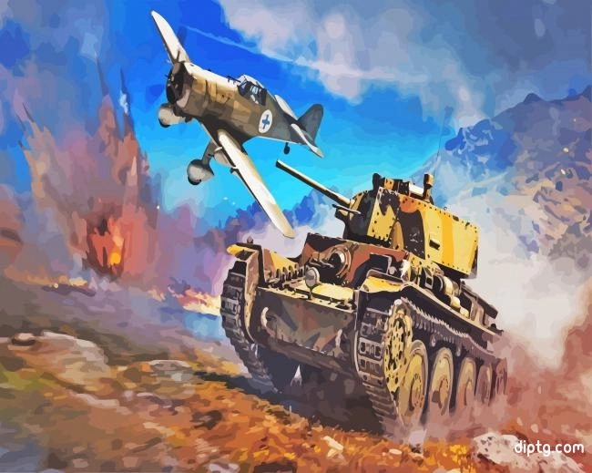 War Thunder Game Painting By Numbers Kits.jpg