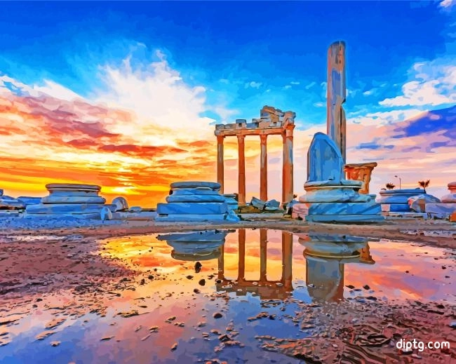 Antalya Apollon Temple Painting By Numbers Kits.jpg