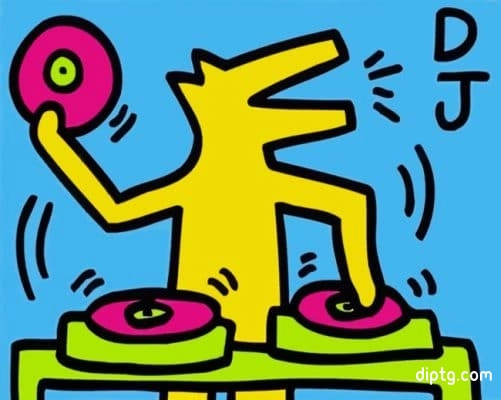 Dj Keith Haring Painting By Numbers Kits.jpg