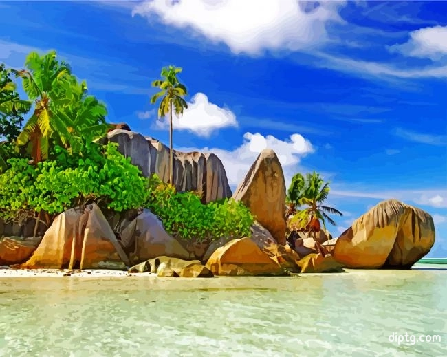 Tropical Seychelles Painting By Numbers Kits.jpg