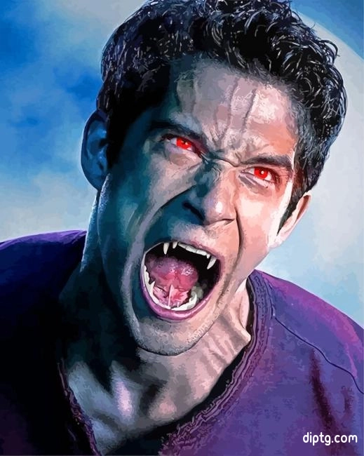 Tyler Posey Scott Mccall Painting By Numbers Kits.jpg
