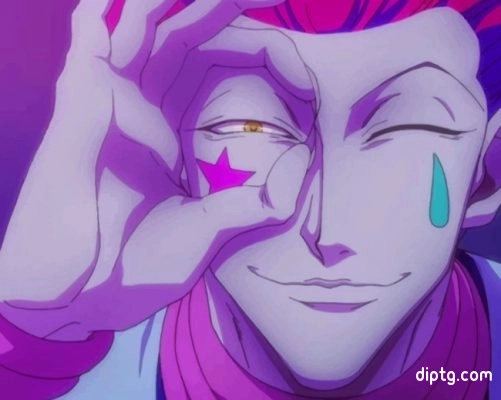 Anime Hunter X Hunter Hisoka Painting By Numbers Kits.jpg