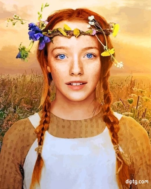 Anne Shirley Character Painting By Numbers Kits.jpg