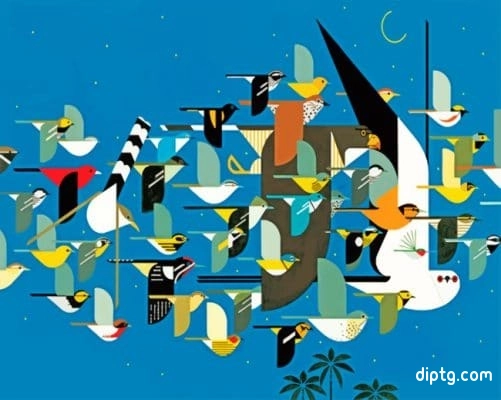 Charley Harper Birds Painting By Numbers Kits.jpg
