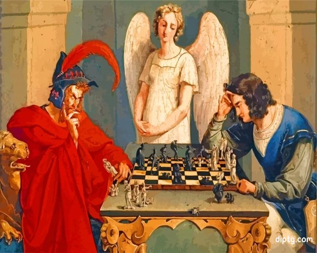 Chess Game Players Painting By Numbers Kits.jpg