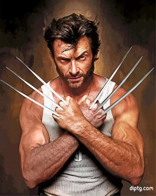 X Men Wolverine Painting By Numbers Kits.jpg