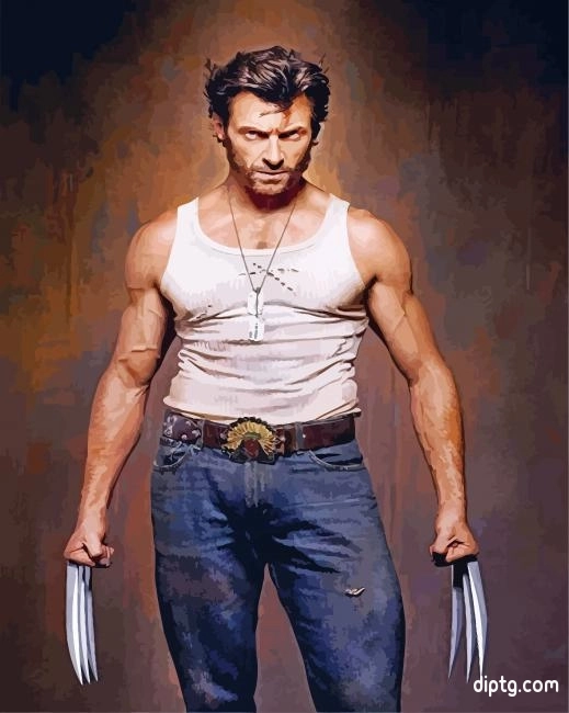 Wolverine X Men Painting By Numbers Kits.jpg