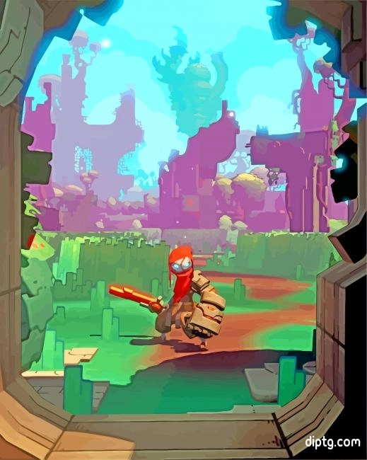 Hob Action Adventure Game Painting By Numbers Kits.jpg