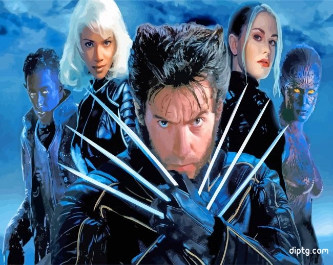 X Men Movie Painting By Numbers Kits.jpg