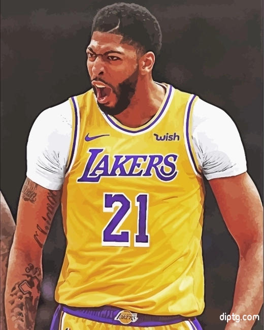 Anthony Davis Lakers Painting By Numbers Kits.jpg