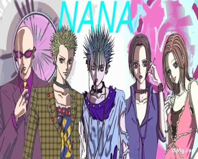 Nana Anime Painting By Numbers Kits.jpg