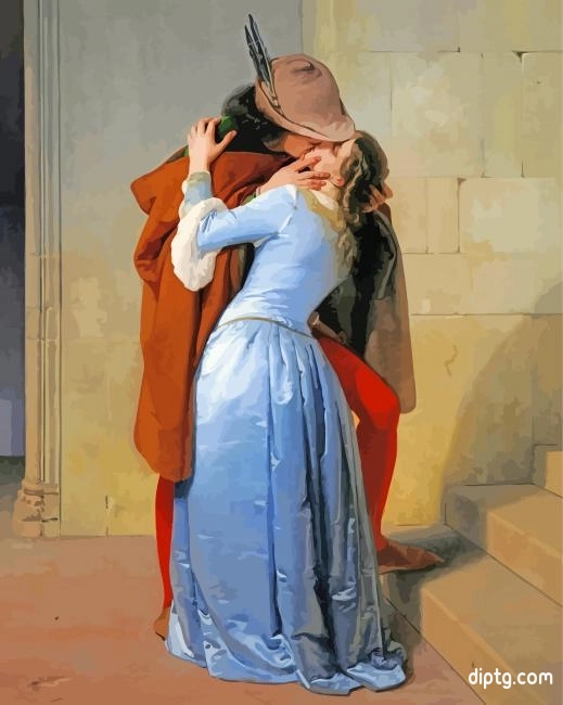 The Kiss By Hayez Painting By Numbers Kits.jpg