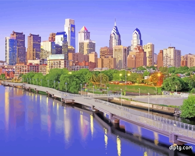 Philadelphia City Painting By Numbers Kits.jpg