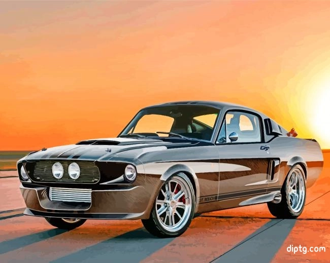 Classic Car Gt500 Painting By Numbers Kits.jpg