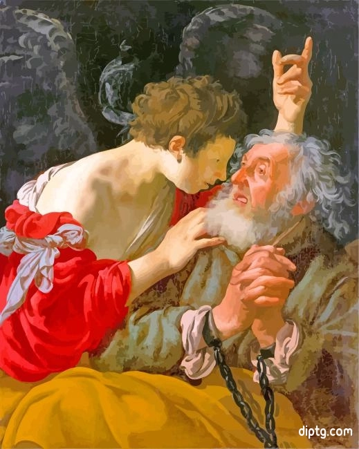 The Liberation Of Peter Hendrick Ter Brugghen Painting By Numbers Kits.jpg