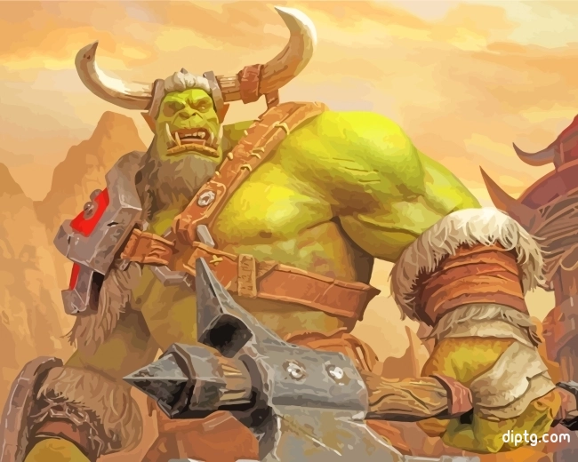 Warcraft Mankrik Painting By Numbers Kits.jpg