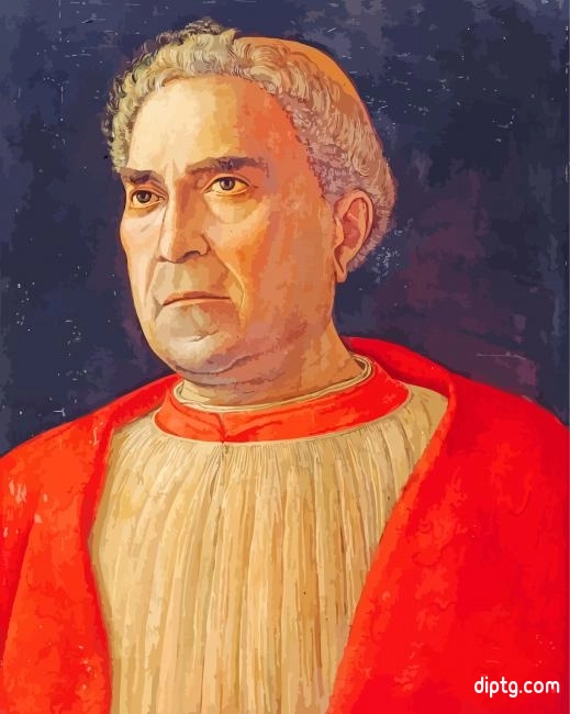 Portrait Of Cardinal Ludovico Trevisan Painting By Numbers Kits.jpg