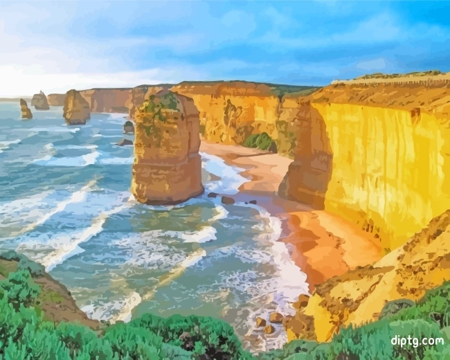 Port Campbell National Park Beach Painting By Numbers Kits.jpg