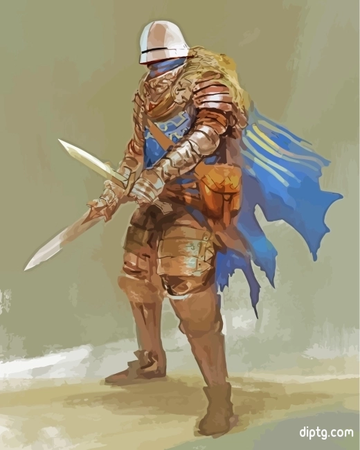 Knight Art Painting By Numbers Kits.jpg