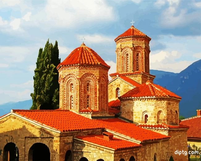 Monastery Of St Naum Macedonia Painting By Numbers Kits.jpg
