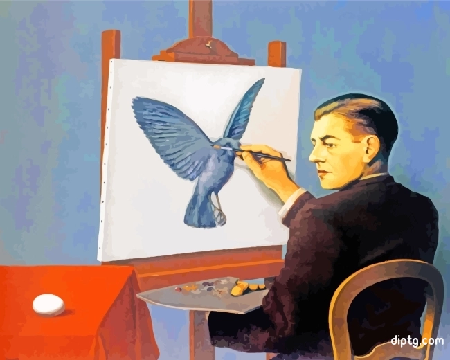 Clairvoyance Rene Magritte Painting By Numbers Kits.jpg