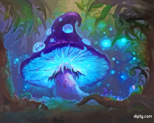 Fantasy Mushroom Painting By Numbers Kits.jpg