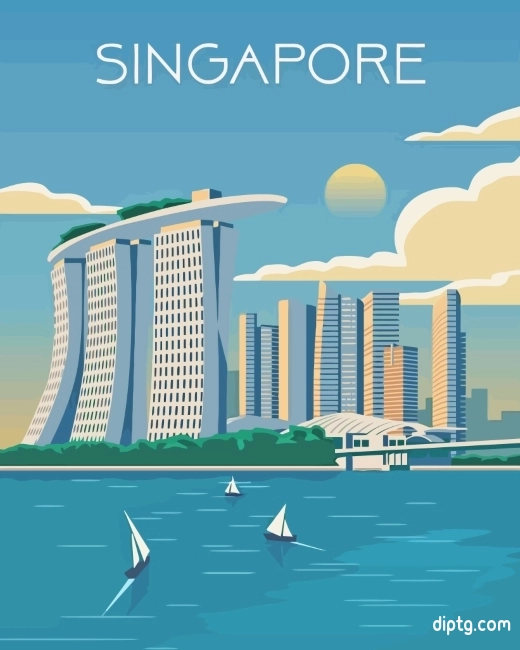 Singapore City Poster Painting By Numbers Kits.jpg