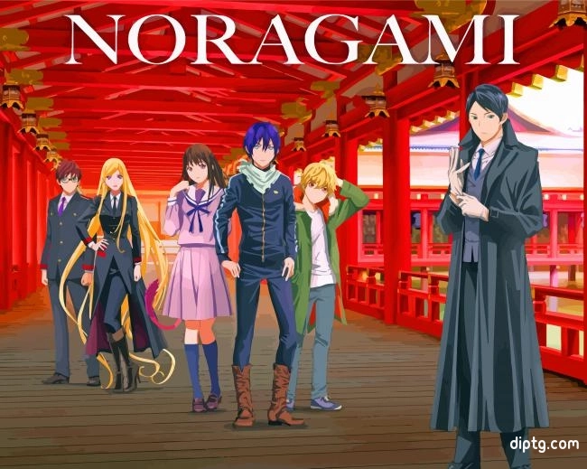 Noragami Characters Painting By Numbers Kits.jpg
