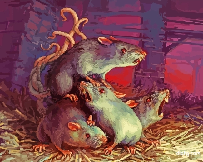 Grey Rats Painting By Numbers Kits.jpg