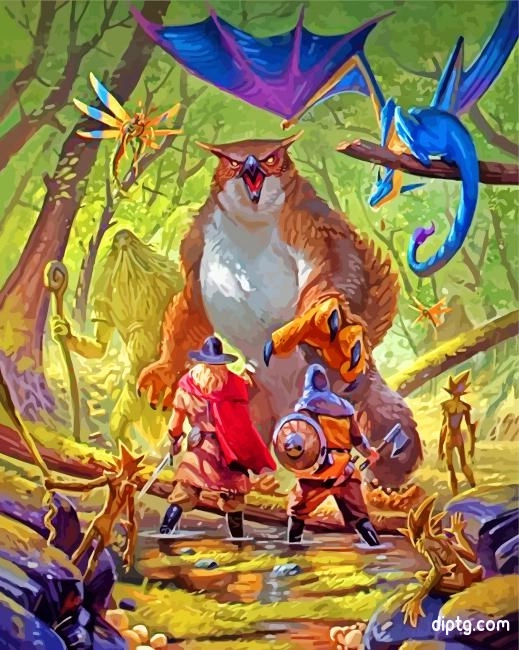 Mad Owlbear Painting By Numbers Kits.jpg