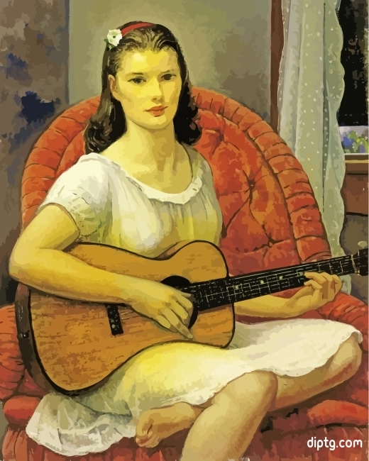 The Young Guitarist Painting By Numbers Kits.jpg