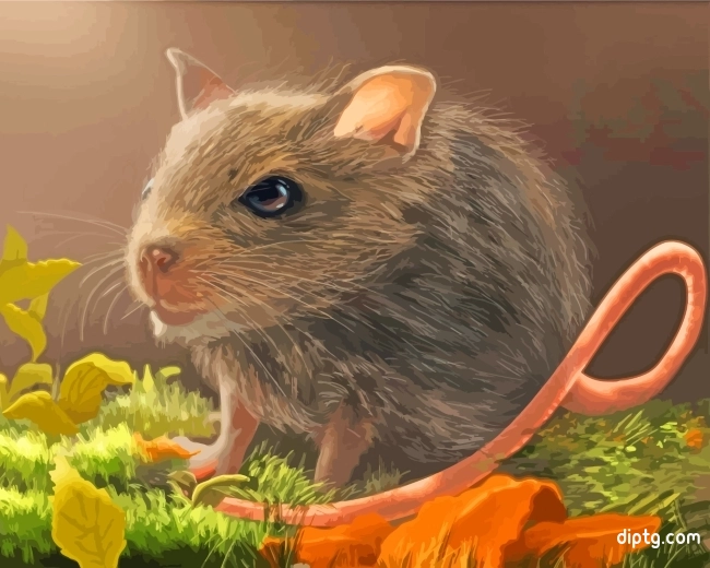 Grey Rat Painting By Numbers Kits.jpg