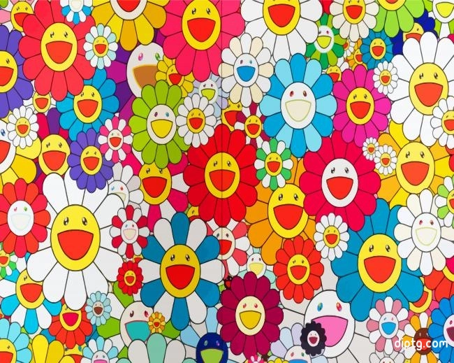 Murakami Art Painting By Numbers Kits.jpg