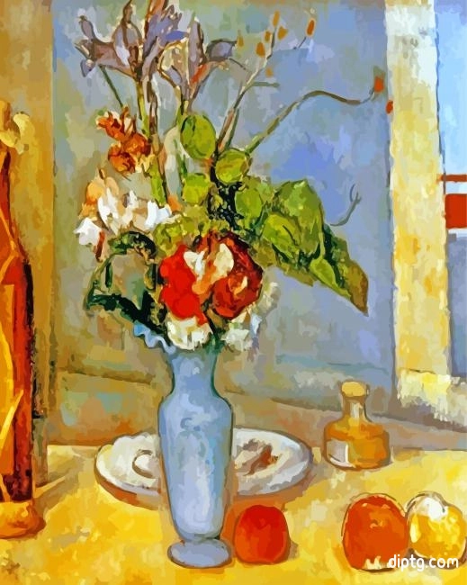 The Blue Vase Painting Painting By Numbers Kits.jpg