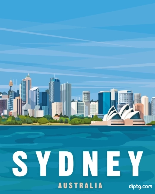 Australi Sydney City Painting By Numbers Kits.jpg