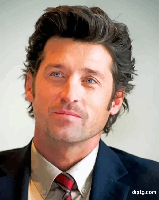 Classy Patrick Dempsey Painting By Numbers Kits.jpg