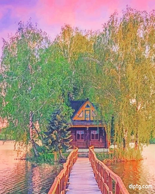 Lake Zhytomyr Painting By Numbers Kits.jpg