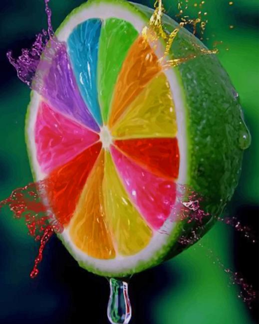 Colorful Lemon Painting By Numbers Kits.jpg